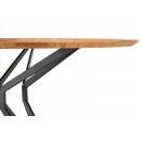 Стол обеденный HALMAR PIXEL 2 дуб золотой/черный 120